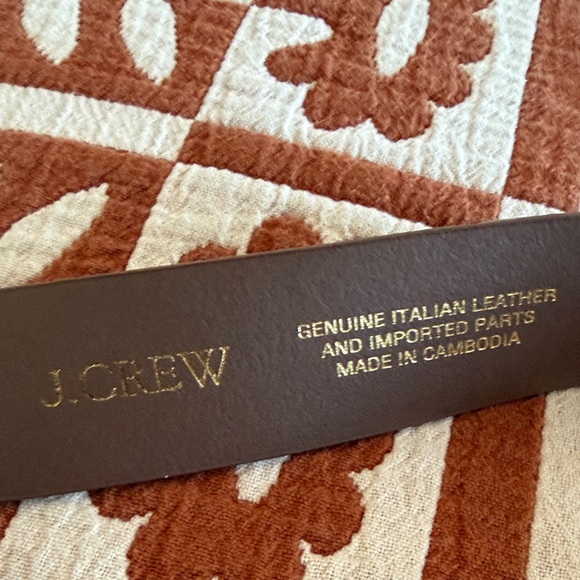 J. Crew Brown Suede Belt - Picture 2 of 8